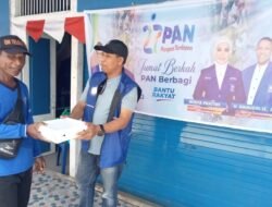 Jumat Berkah: PAN Maluku Sentuh Hati Pejalan Kaki dengan Aksi Bagi Kotak Makanan di Ambon