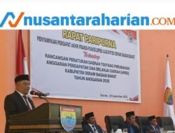 Fraksi PKS SBB Setujui Ranperda APBD Perubahan 2025, Soroti Penurunan Pendapatan dan Belanja Pegawai