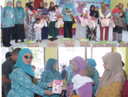 Ketua TP-PKK SBB Salurkan Bantuan untuk Kesehatan Keluarga di Dusun Telaga Nipa