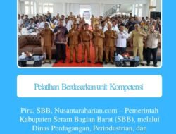 Pemerintah Kabupaten SBB Gelar Pelatihan Kompetensi Pertukangan dan Perbengkelan