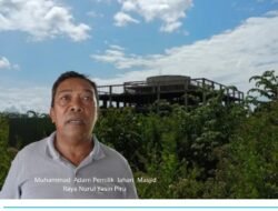 Pembangunan Masjid Raya Nurul Yasin Piru Terhenti Akibat Sengketa Lahan