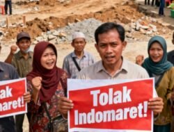 Masyarakat Tanah Goyang Tolak Pembangunan Gerai Indomaret, Akan Gelar Aksi