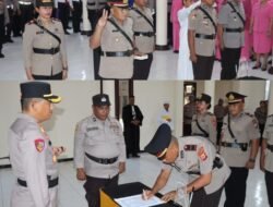 Polres Seram Bagian Barat Gelar Sertijab dan Pelantikan Sejumlah Pejabat