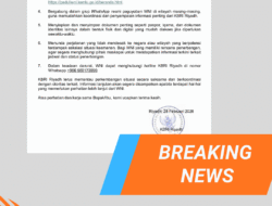 KBRI Riyadh Imbau WNI di Arab Saudi Waspada Akibat Meningkatnya Dinamika Keamanan Kawasan Timur Tengah Maluku