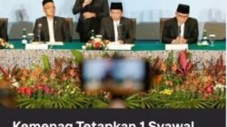 Menteri Agama Tetapkan 1 Syawal 1447 H Jatuh pada Hari Sabtu, 21 Maret 2026