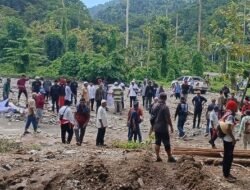 Masyarakat Luhu Klaim Laala Milik Ulayat, Aksi Tolak Tambang Berujung Ketegangan dengan Pemuda Lokki