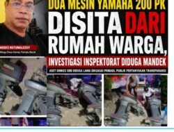 Dua Mesin Yamaha 200 PK Milik Dinkes SBB Disita dari Rumah Moses Rutumalessy, Investigasi Inspektorat Dipertanyakan
