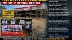 Di Tengah Penolakan dan Izin Belum Terbit, Proyek Alfamidi di Huamual Tetap Berjalan: Siapa Membiarkan Aturan Diabaikan?
