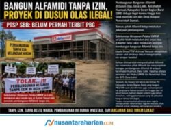 Di Tengah Penolakan dan Izin Belum Terbit, Proyek Alfamidi di Huamual Tetap Berjalan: Siapa Membiarkan Aturan Diabaikan?